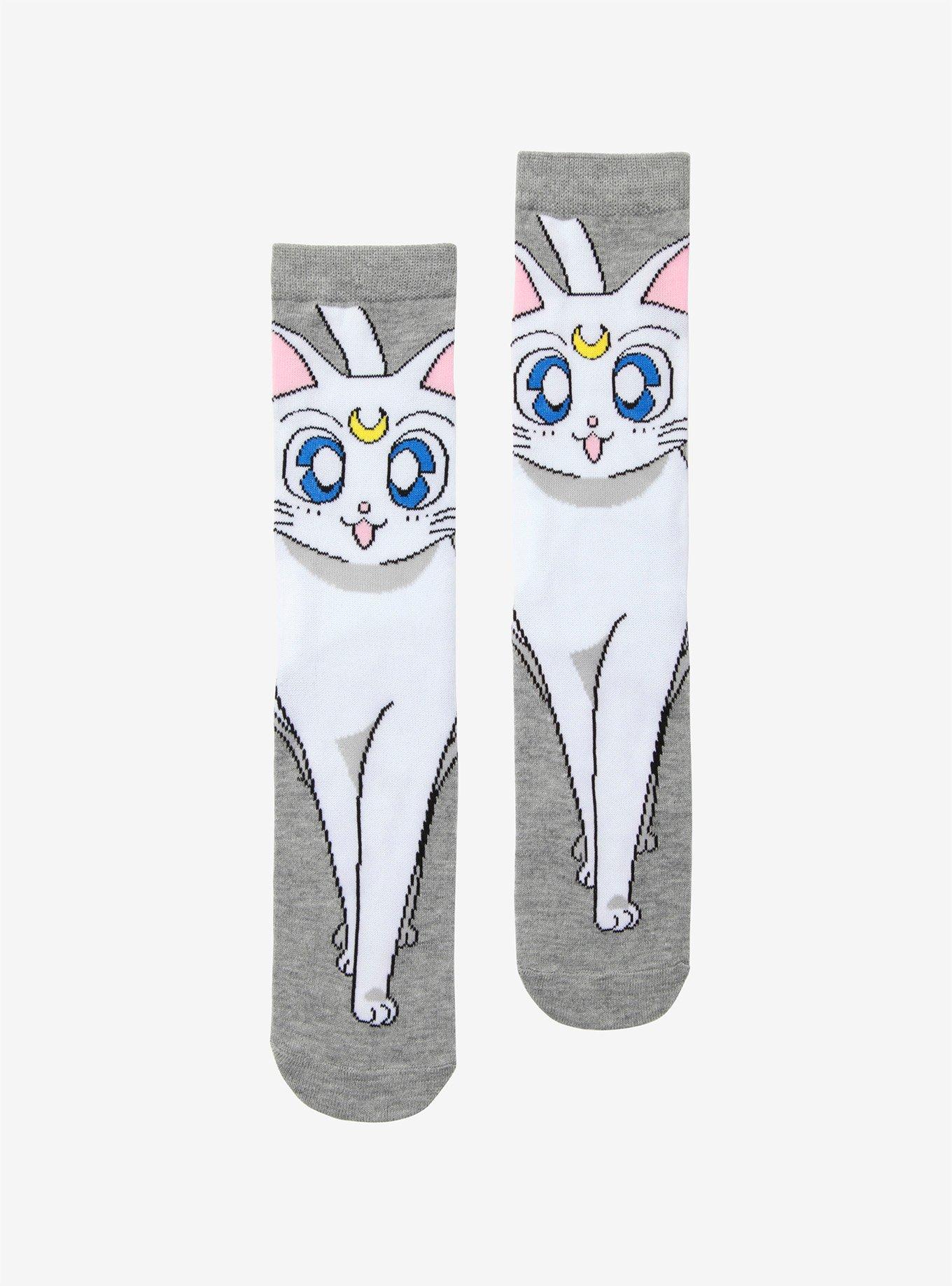 Sailor Moon Artemis Crew Socks, , hi-res