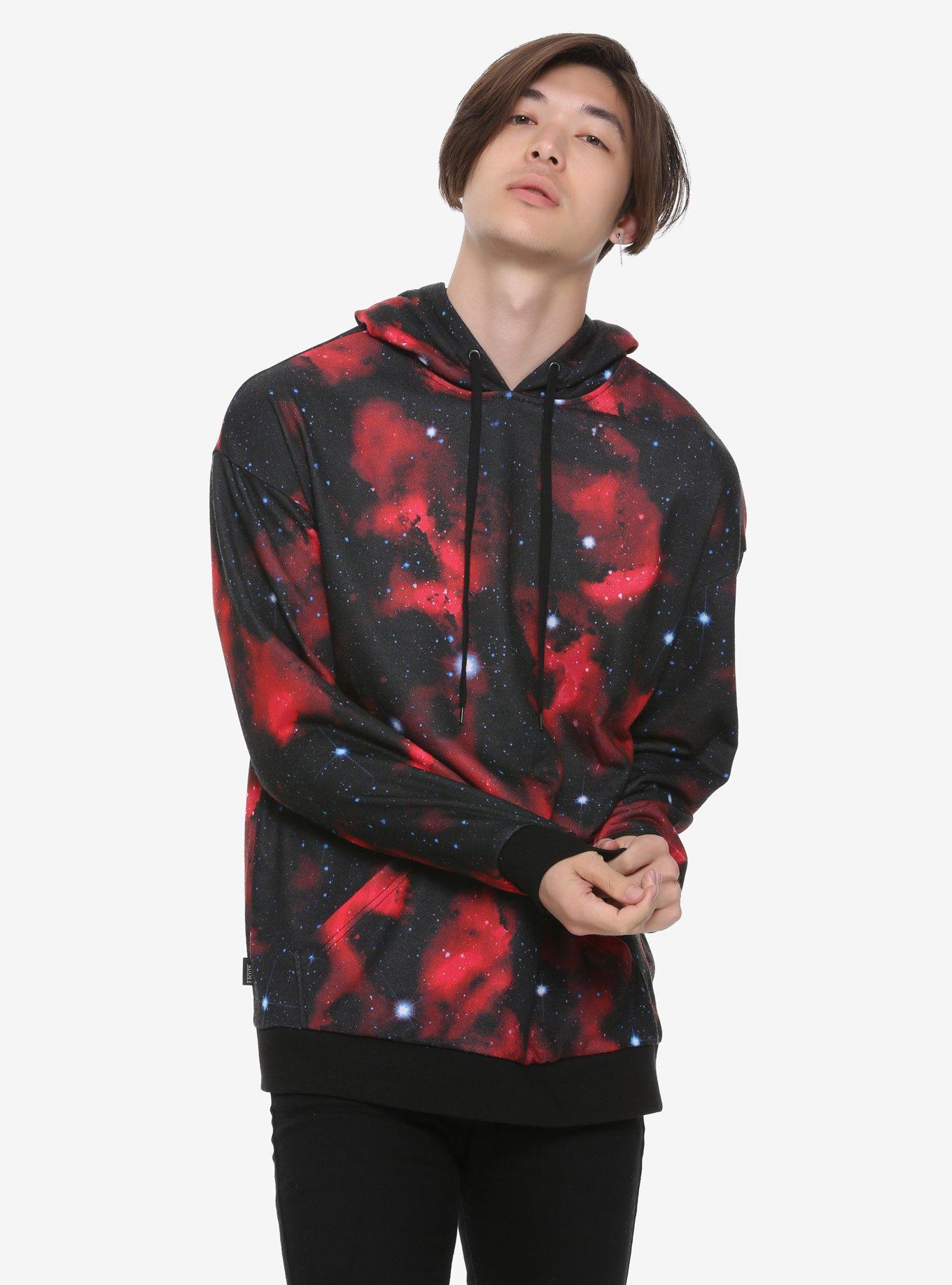 Galaxy hoodie store hot topic