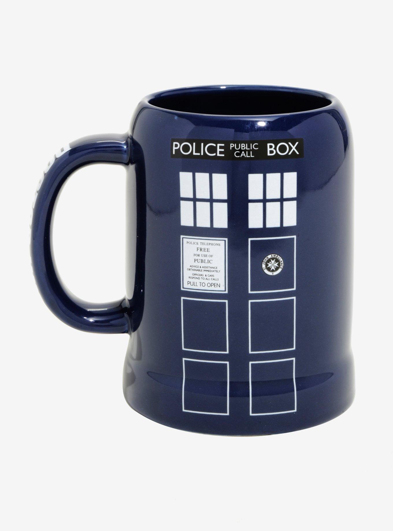 Doctor Who TARDIS Open Stein Mug, , hi-res