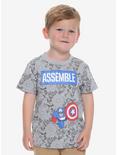 Marvel Captain America Assemble Toddler Tee, MULTI, hi-res