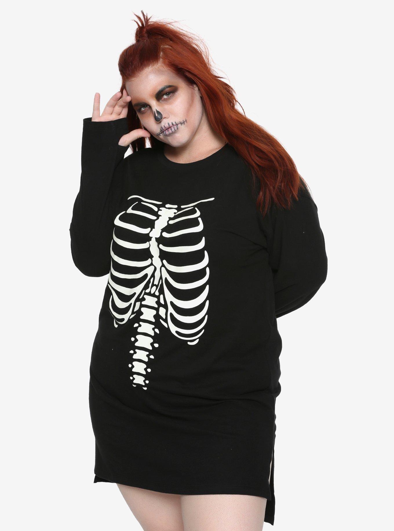 Hot topic hotsell skeleton dress