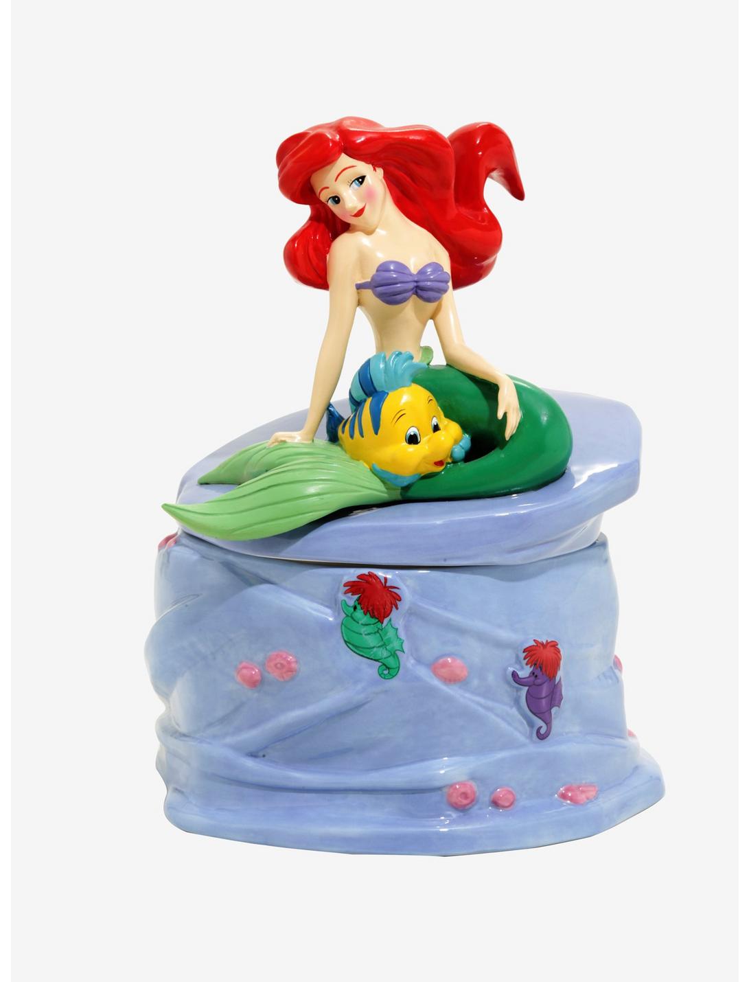 Disney The Little Mermaid Ariel & Flounder Cookie Jar, , hi-res