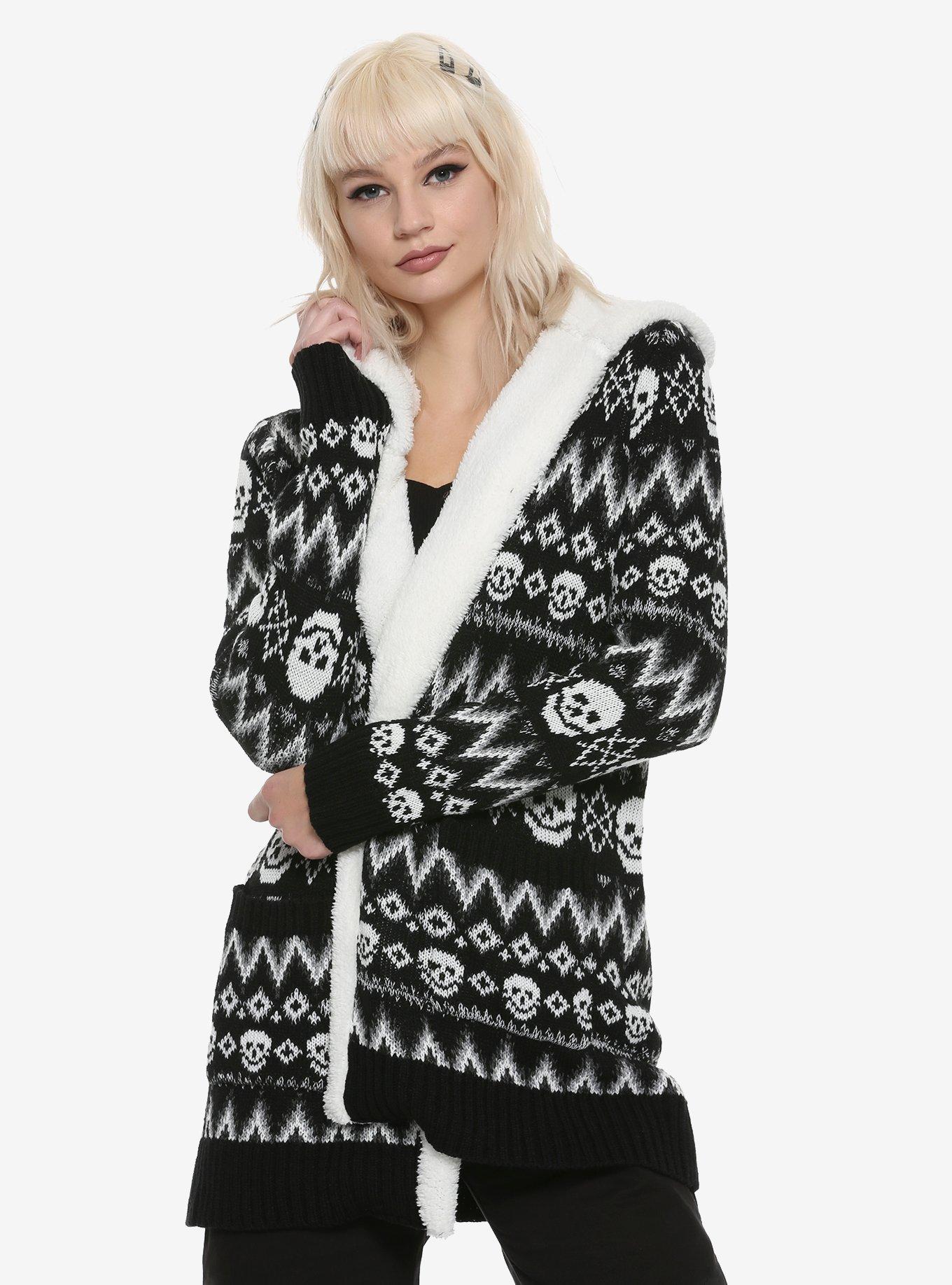 Hot topic 2025 skull sweater