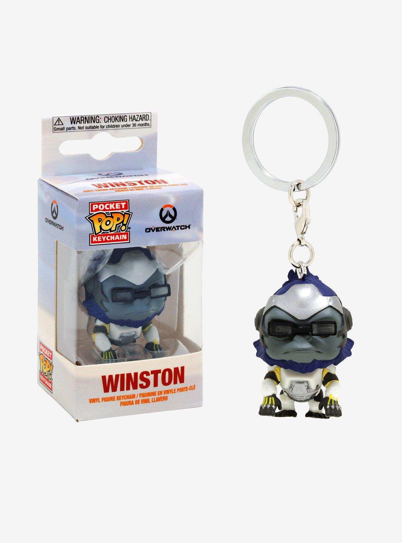 Funko Pocket Pop! Overwatch Winston Key Chain BoxLunch