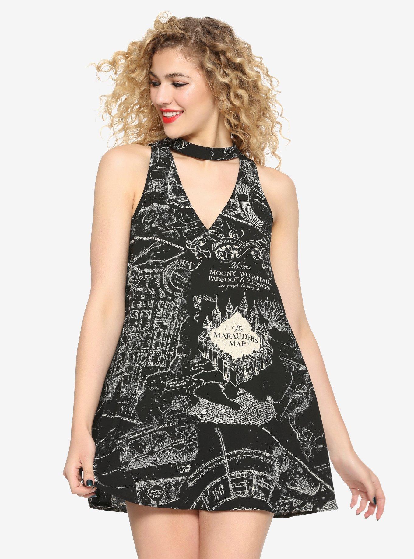 Hot topic 2024 marauders map dress