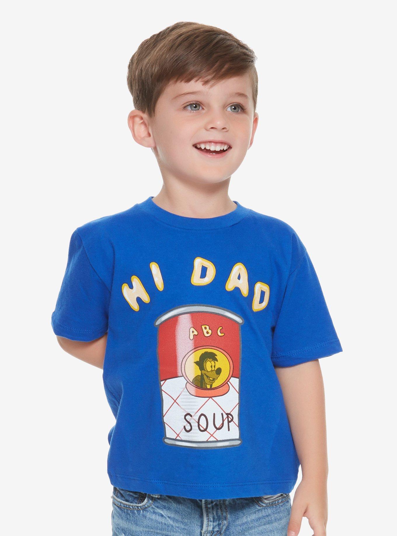Disney A Goofy Movie Hi Dad Soup Toddler Tee, BLUE, hi-res