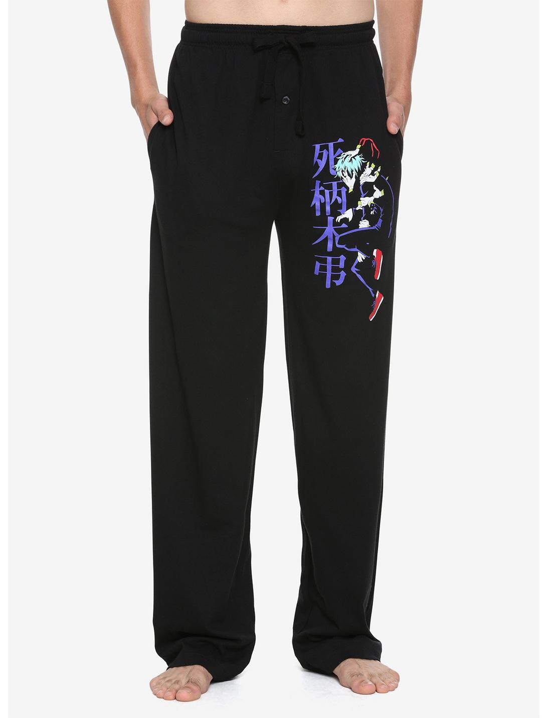 My Hero Academia Tomura Guys Pajama Pants, BLACK, hi-res