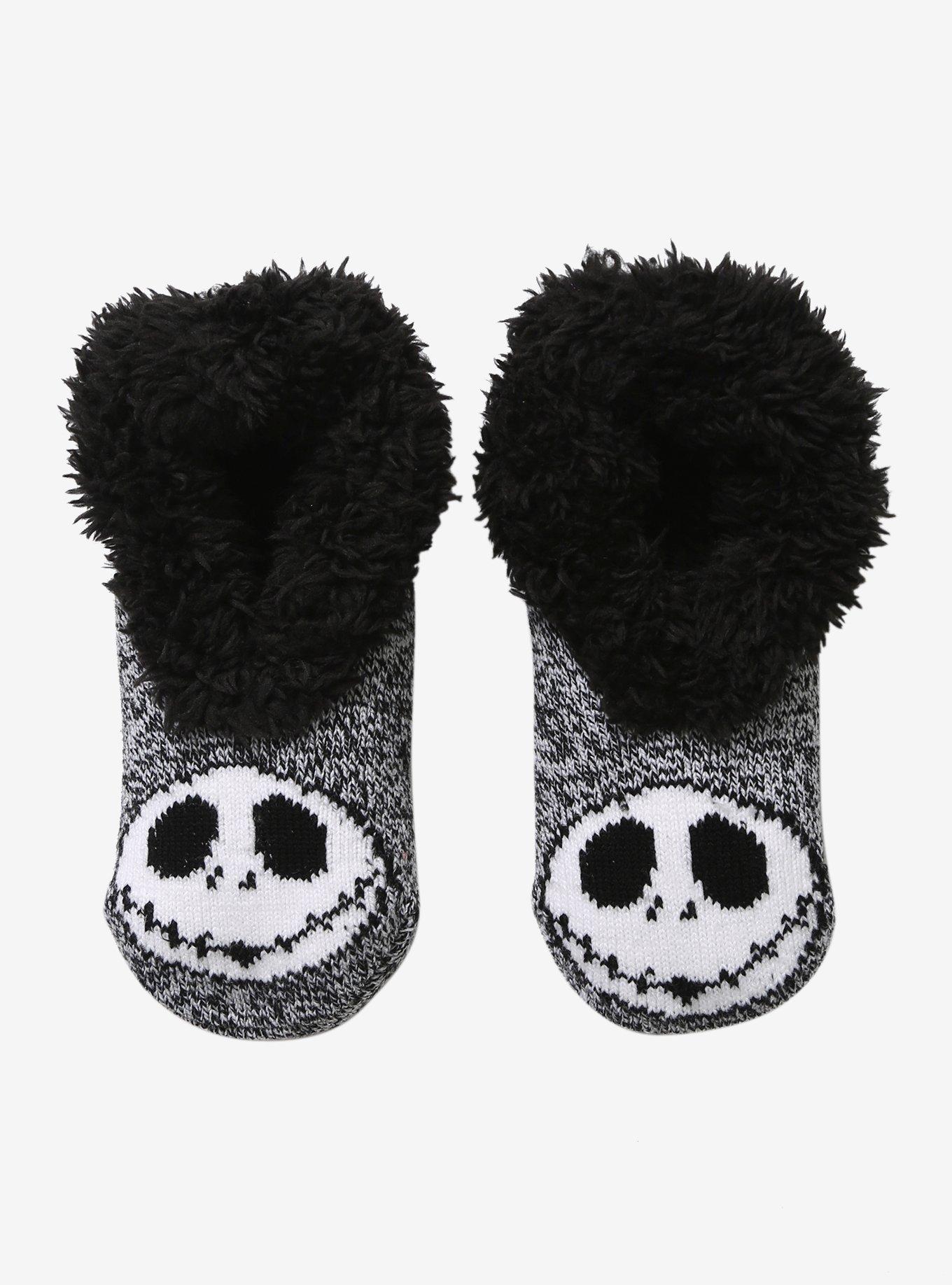 The Nightmare Before Christmas Slip-On Jack Skellington Cozy Slippers, , hi-res