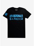 Chris Jericho Lista Ingobernables De Jericho T-Shirt Hot Topic Exclusive, BLACK, hi-res