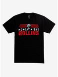 WWE Seth Rollins Monday Night Rollins T-Shirt Hot Topic Exclusive, BLACK, hi-res