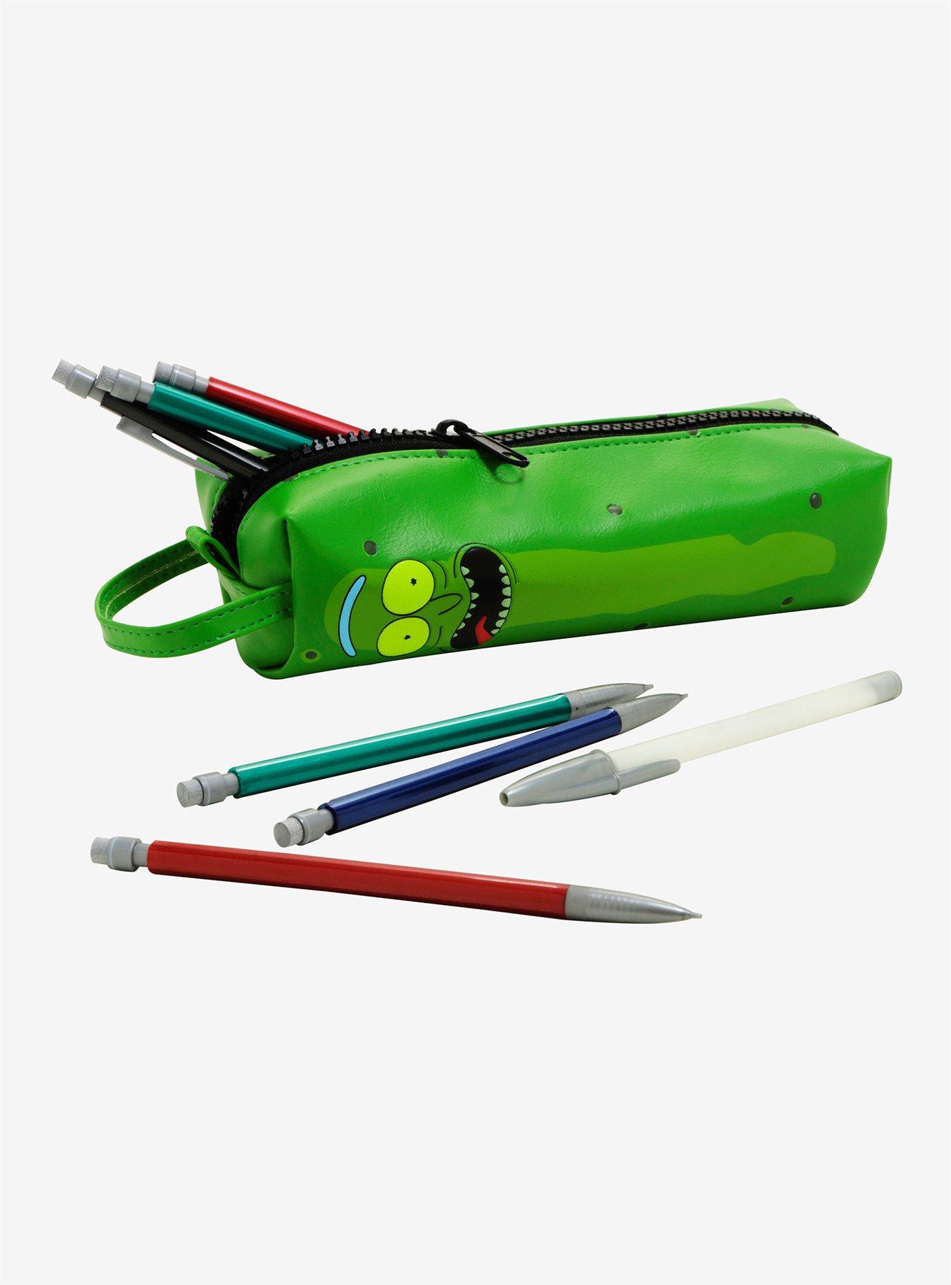Rick And Morty Pickle Rick Pencil Case, , hi-res
