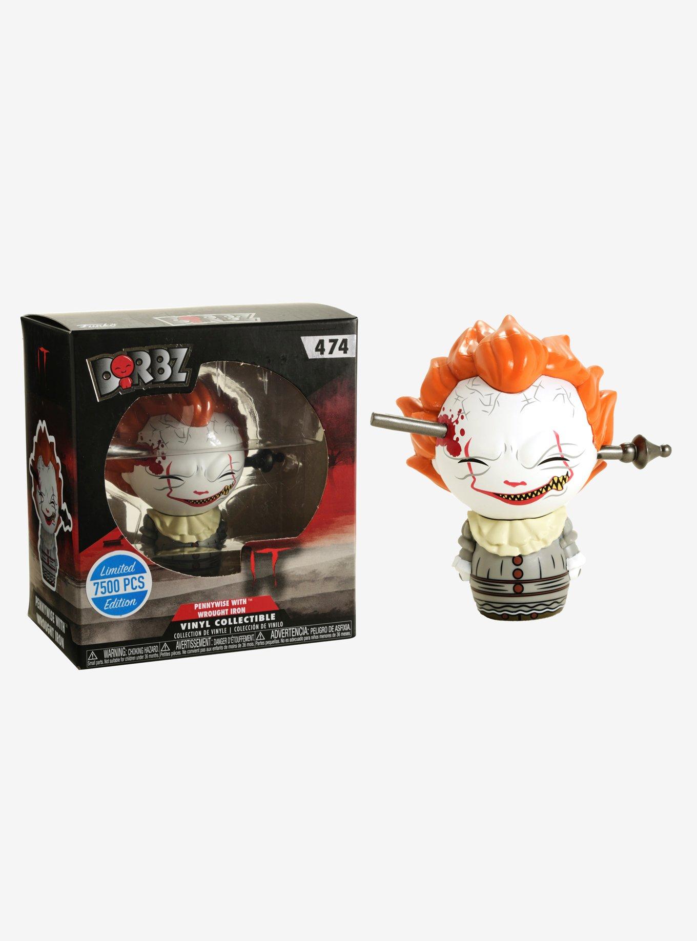 Pennywise with wrought store iron