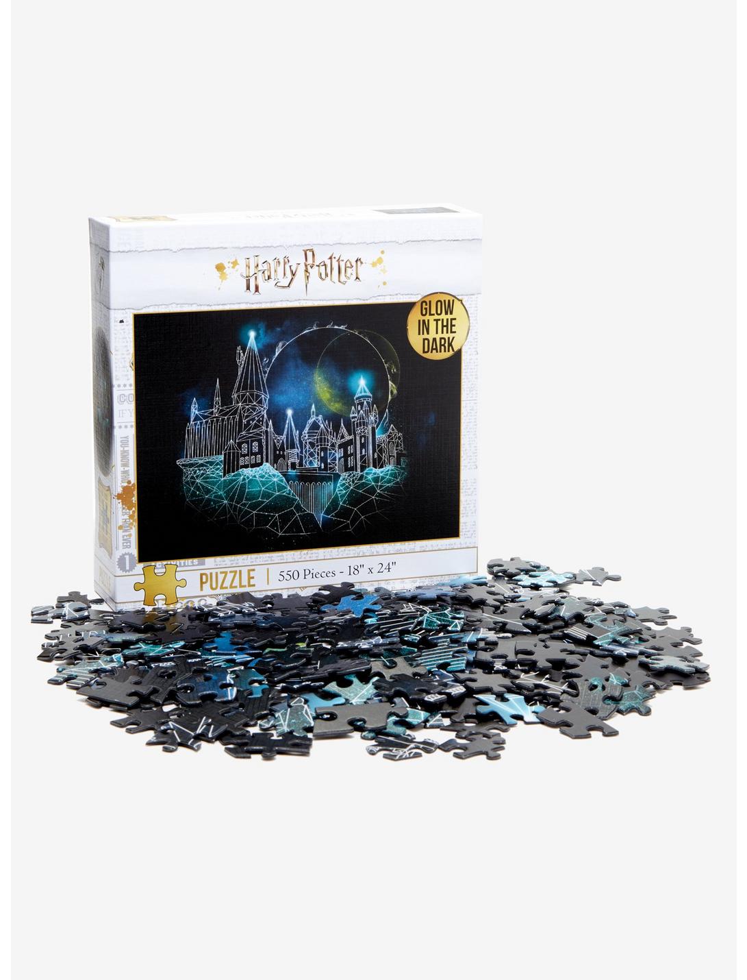 Harry Potter Hogwarts Glow-In-The-Dark Puzzle, , hi-res
