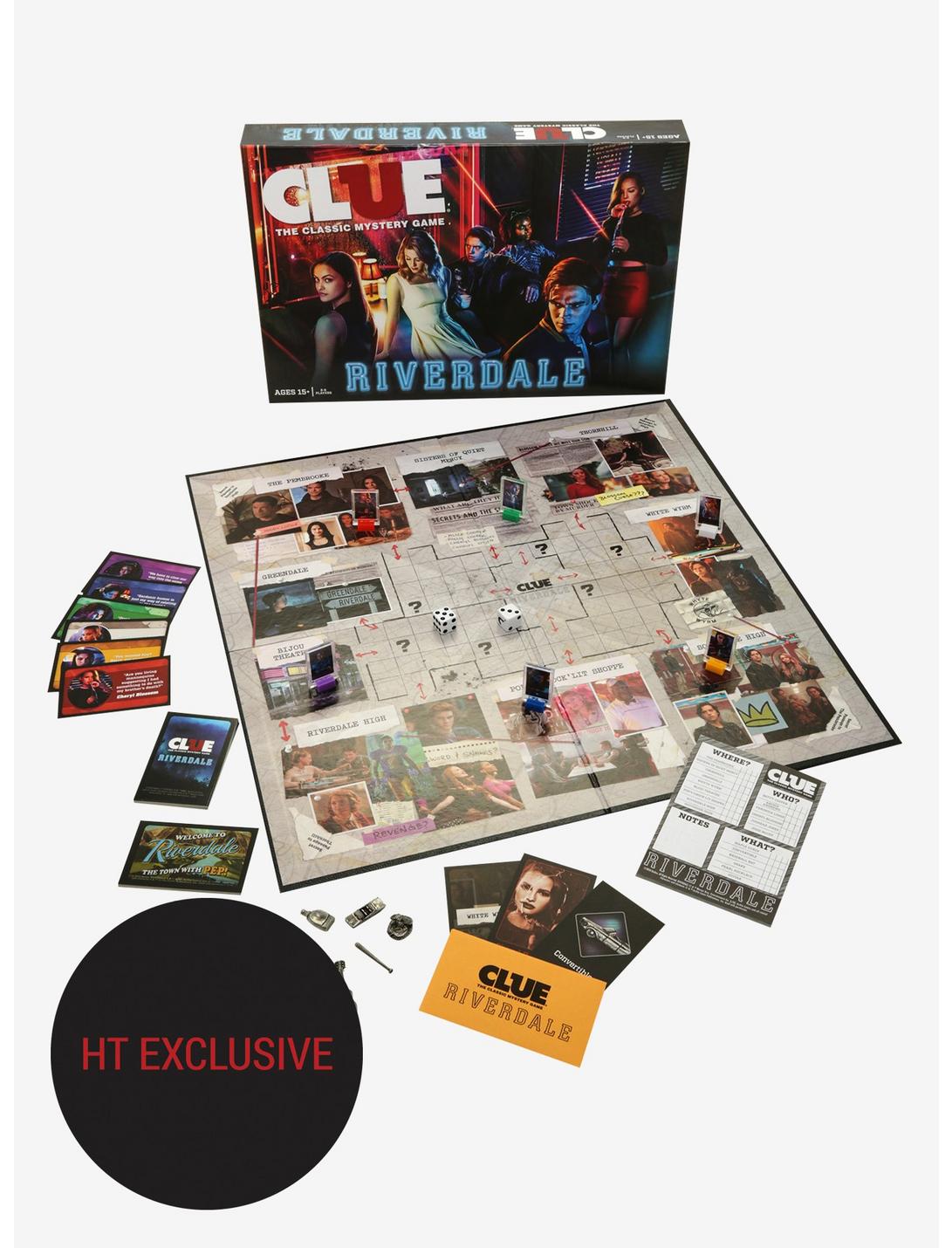 Plus Size Clue: Riverdale Edition Board Game Hot Topic Exclusive, , hi-res