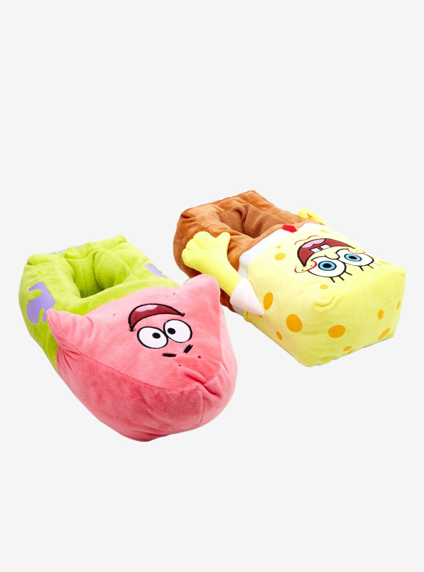 SpongeBob SquarePants & SpongeBob Plush Slippers | Hot Topic