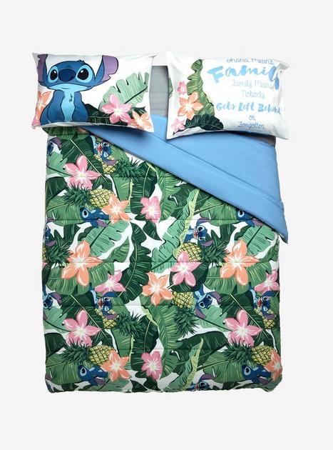 Disney Lilo & Stitch Tropical Stitch Full/Queen Comforter | Hot Topic