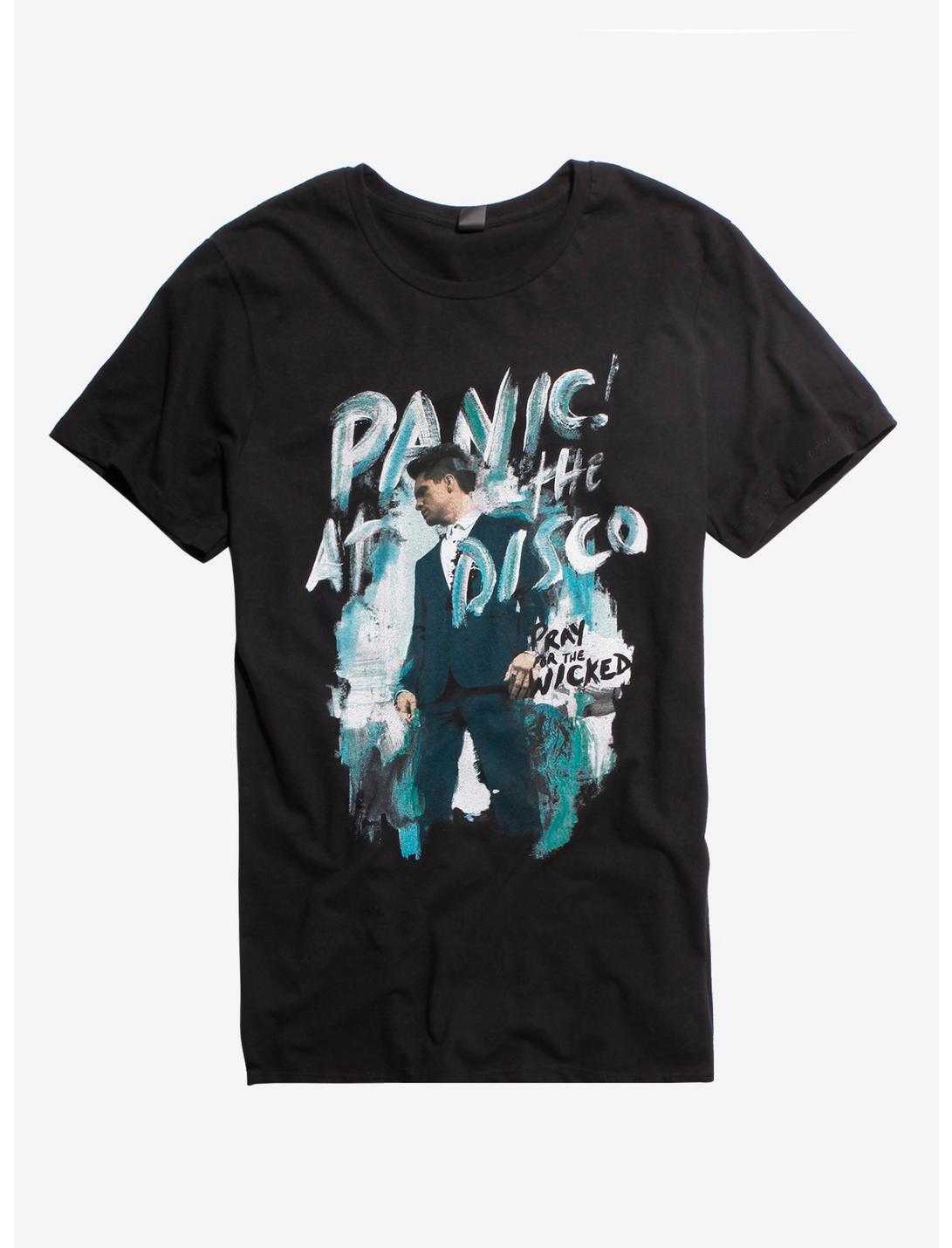 Panic! At The Disco Pray For The Wicked Album Art T-Shirt, BLACK, hi-res