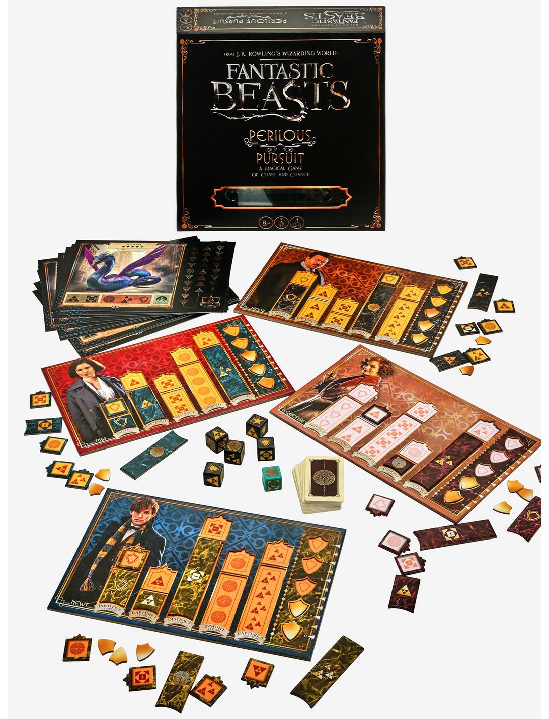 Fantastic Beasts Perilous Pursuit Board Game, , hi-res