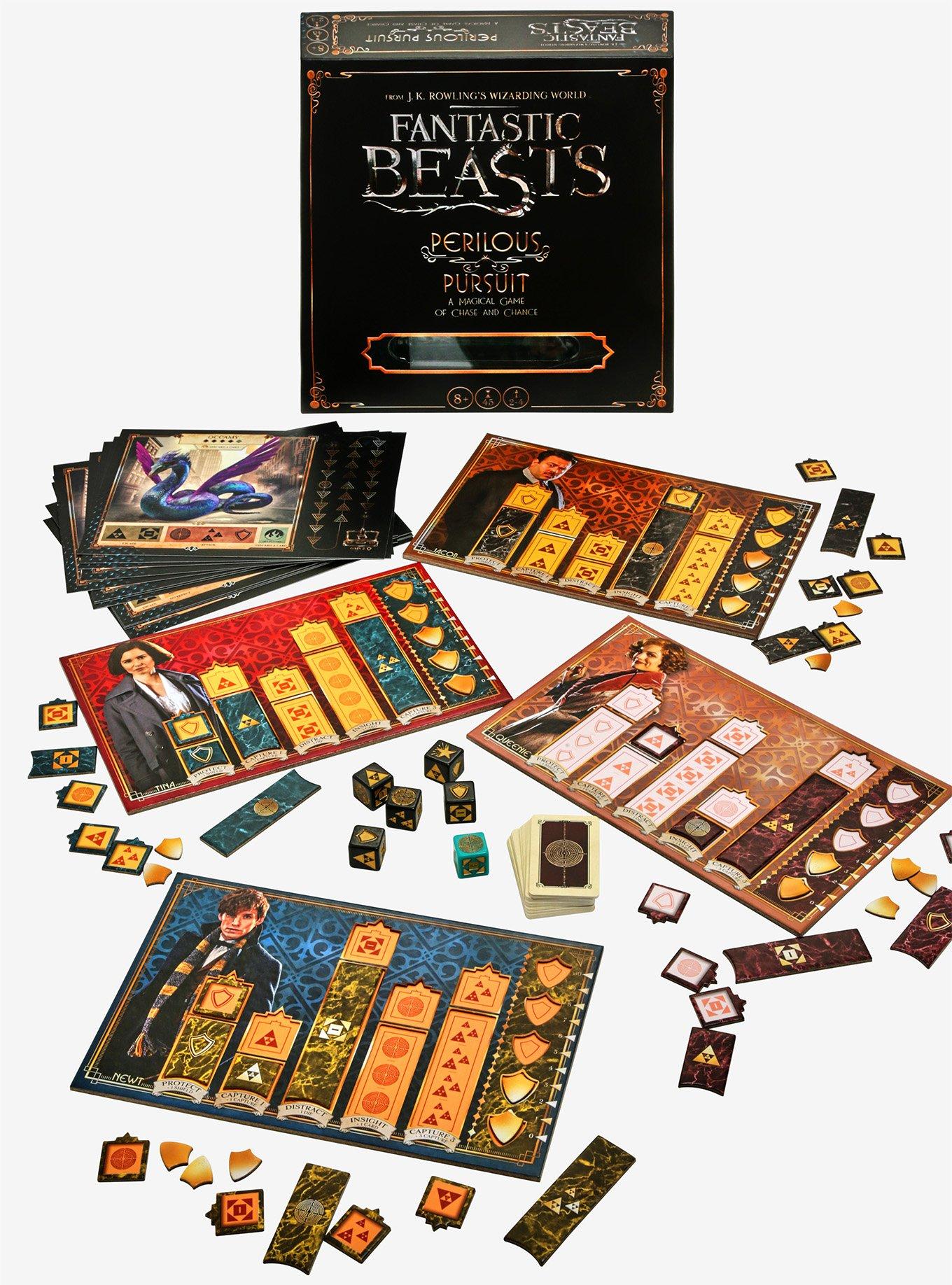 Fantastic Beasts Perilous Pursuit Board Game, , hi-res