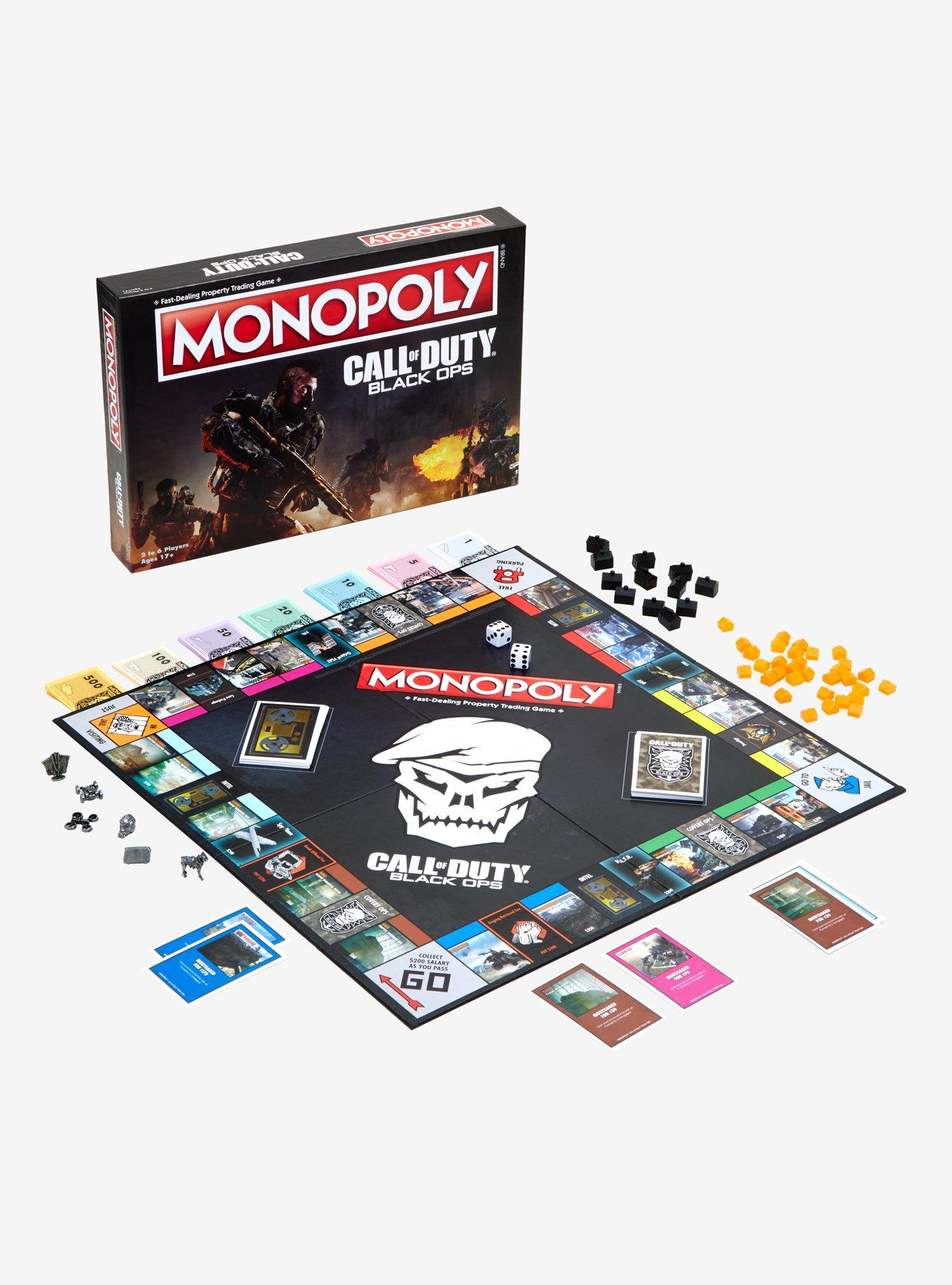 Call Of Duty: Black Ops Edition Monopoly Board Game, , hi-res