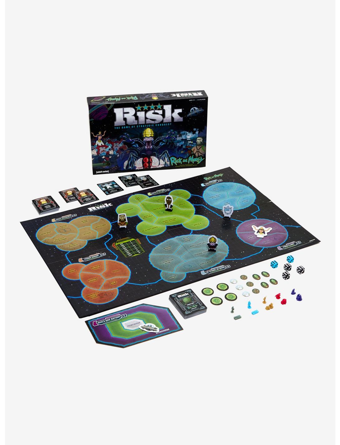Rick And Morty Edition Risk Board Game, , hi-res