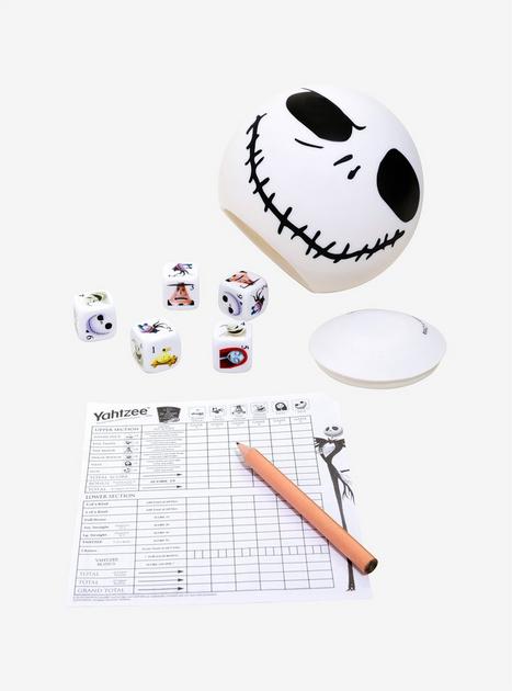 The Nightmare Before Christmas 25th Anniversary Edition Yahtzee Game ...