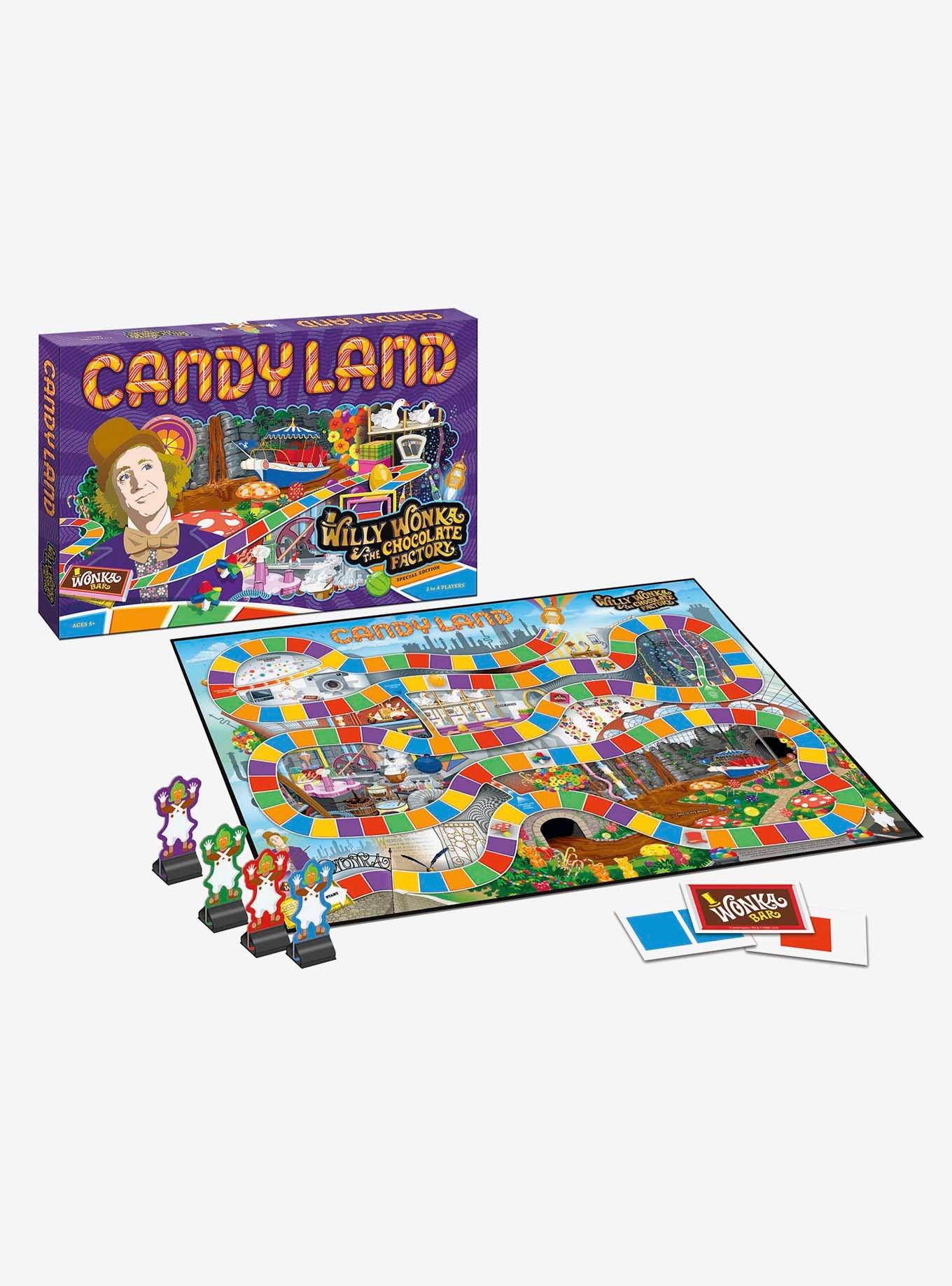 Willy Wonka & The Chocolate Factory Edition Candy Land Board Game, , hi-res