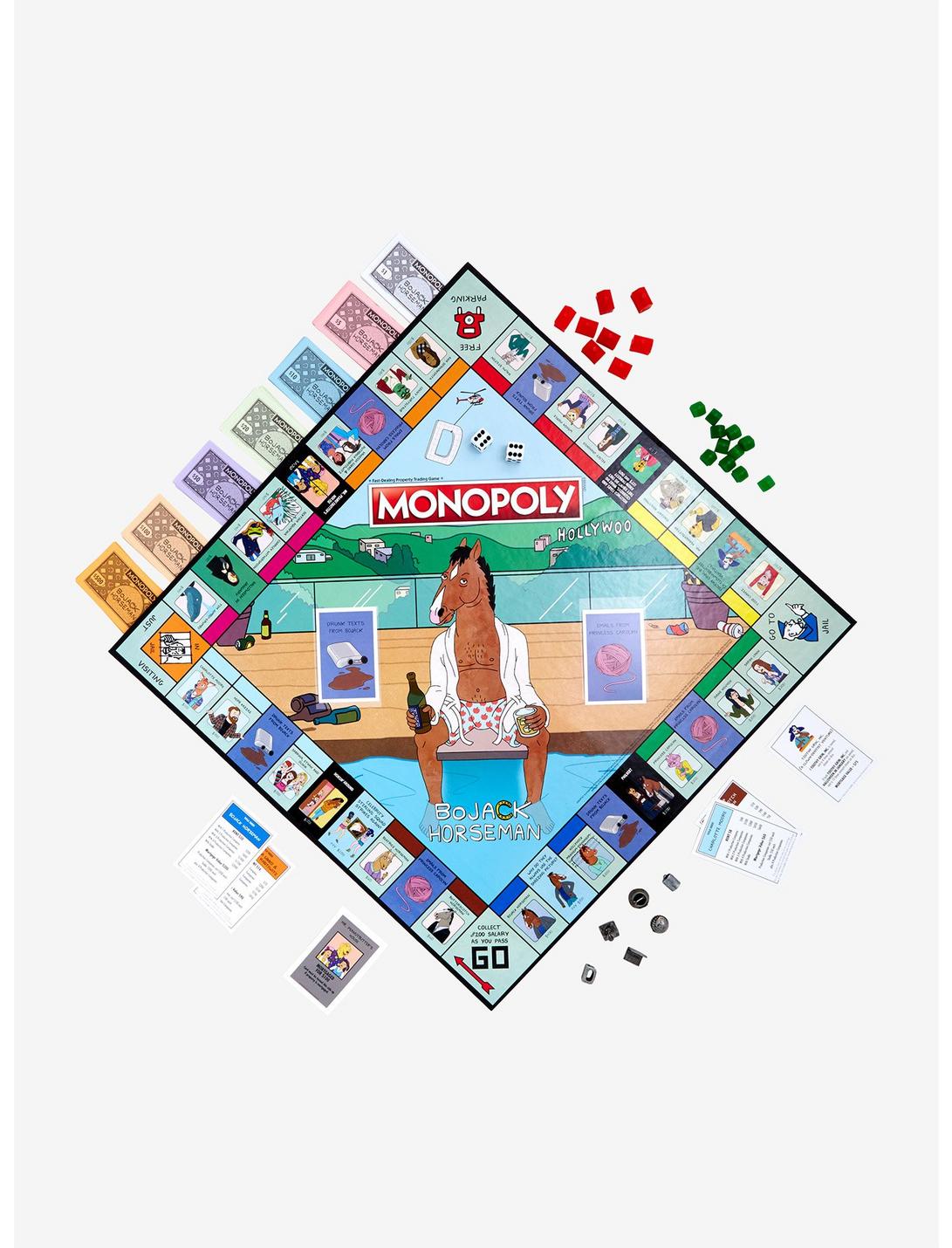 Bojack Horseman Edition Monopoly Board Game, , hi-res