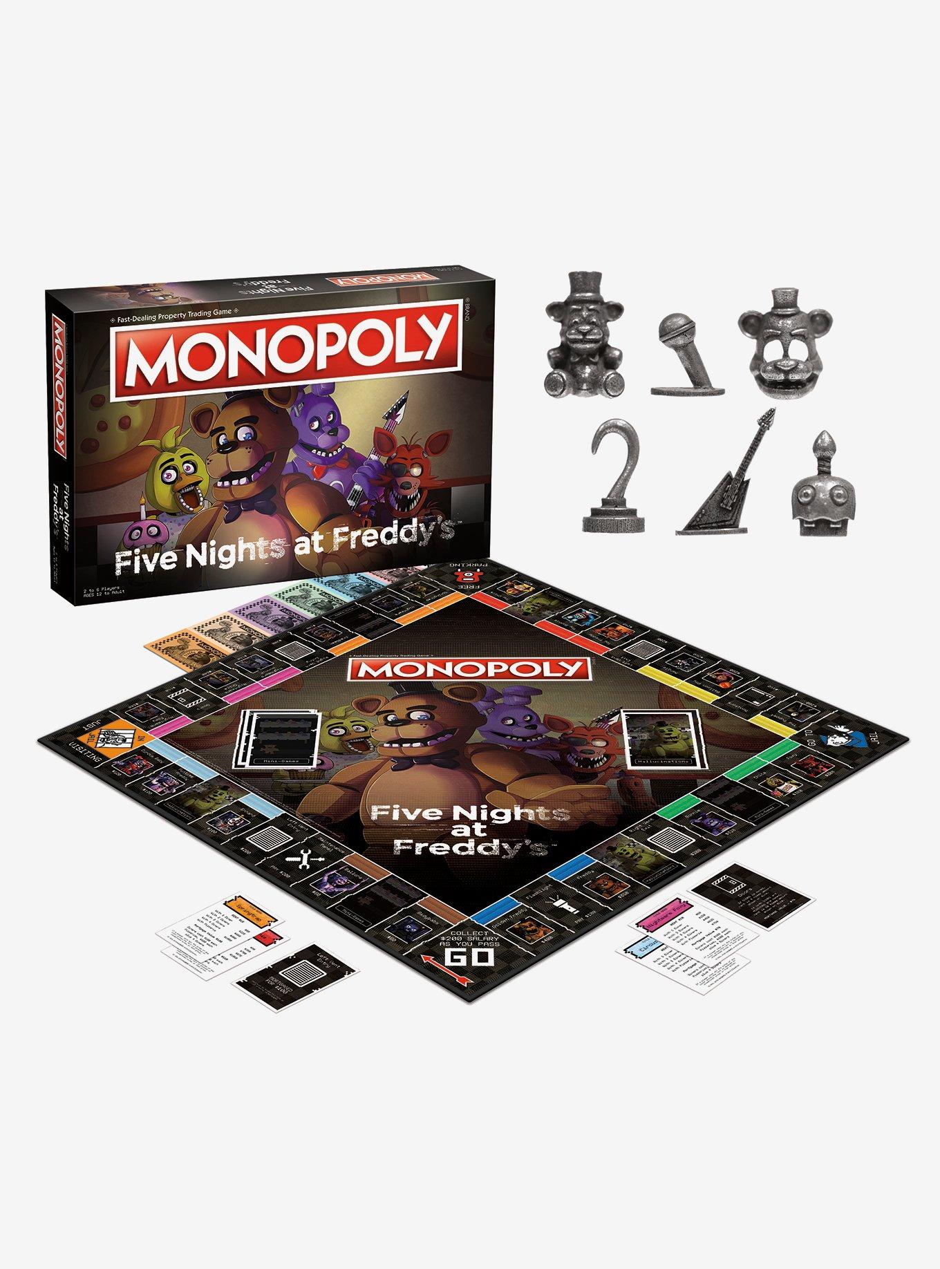 Five Nights At Freddy's Edition Monopoly Board Game, , hi-res