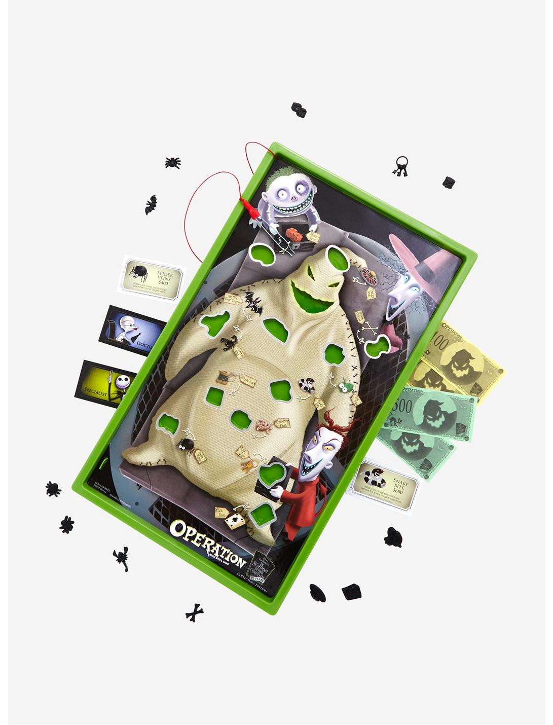 The Nightmare Before Christmas Oogie Boogie Edition Operation Board Game, , hi-res