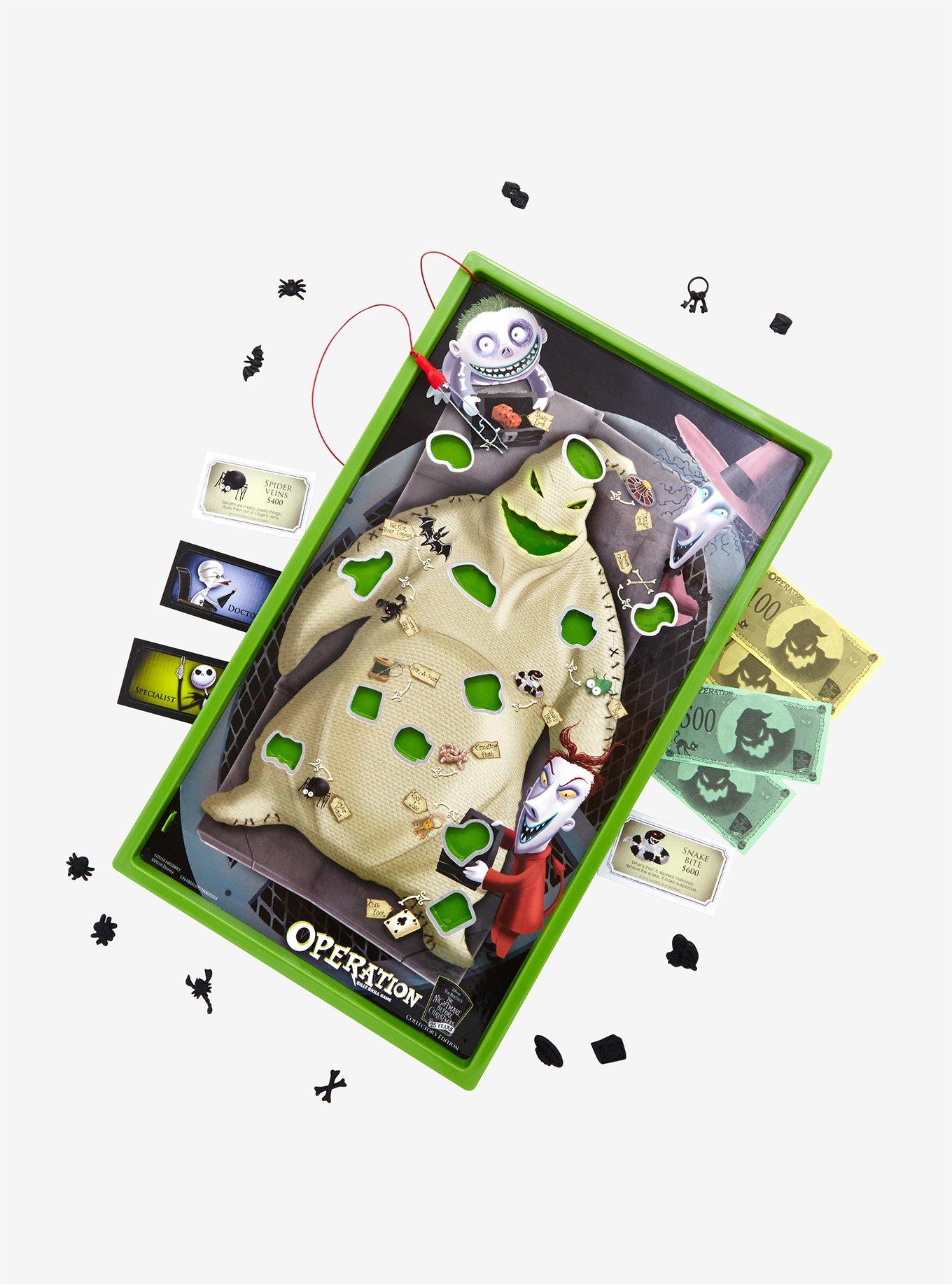 The Nightmare Before Christmas Oogie Boogie Edition Operation Board Game, , hi-res