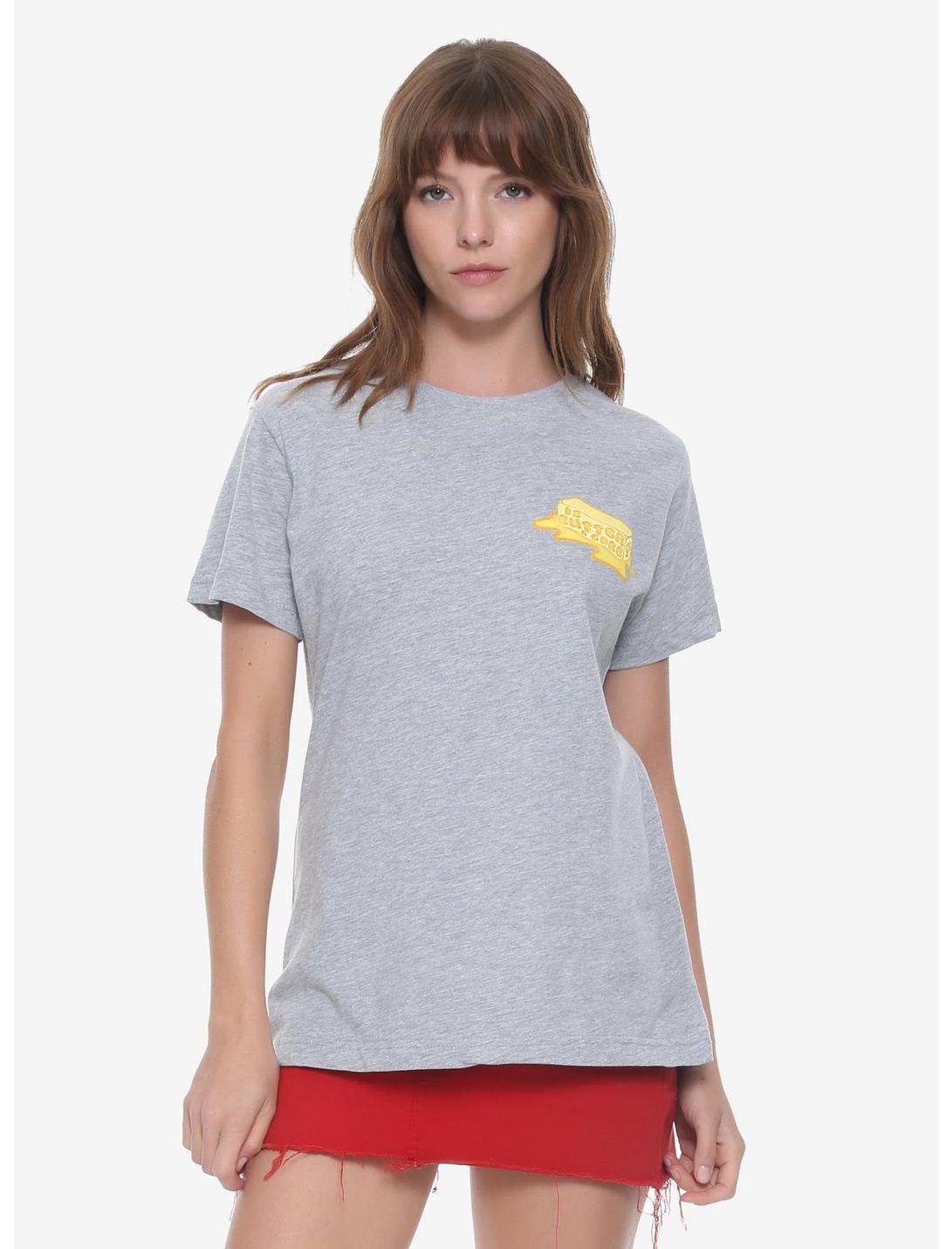 Means Girls Butter Womens Tee - BoxLunch Exclusive , GREY, hi-res