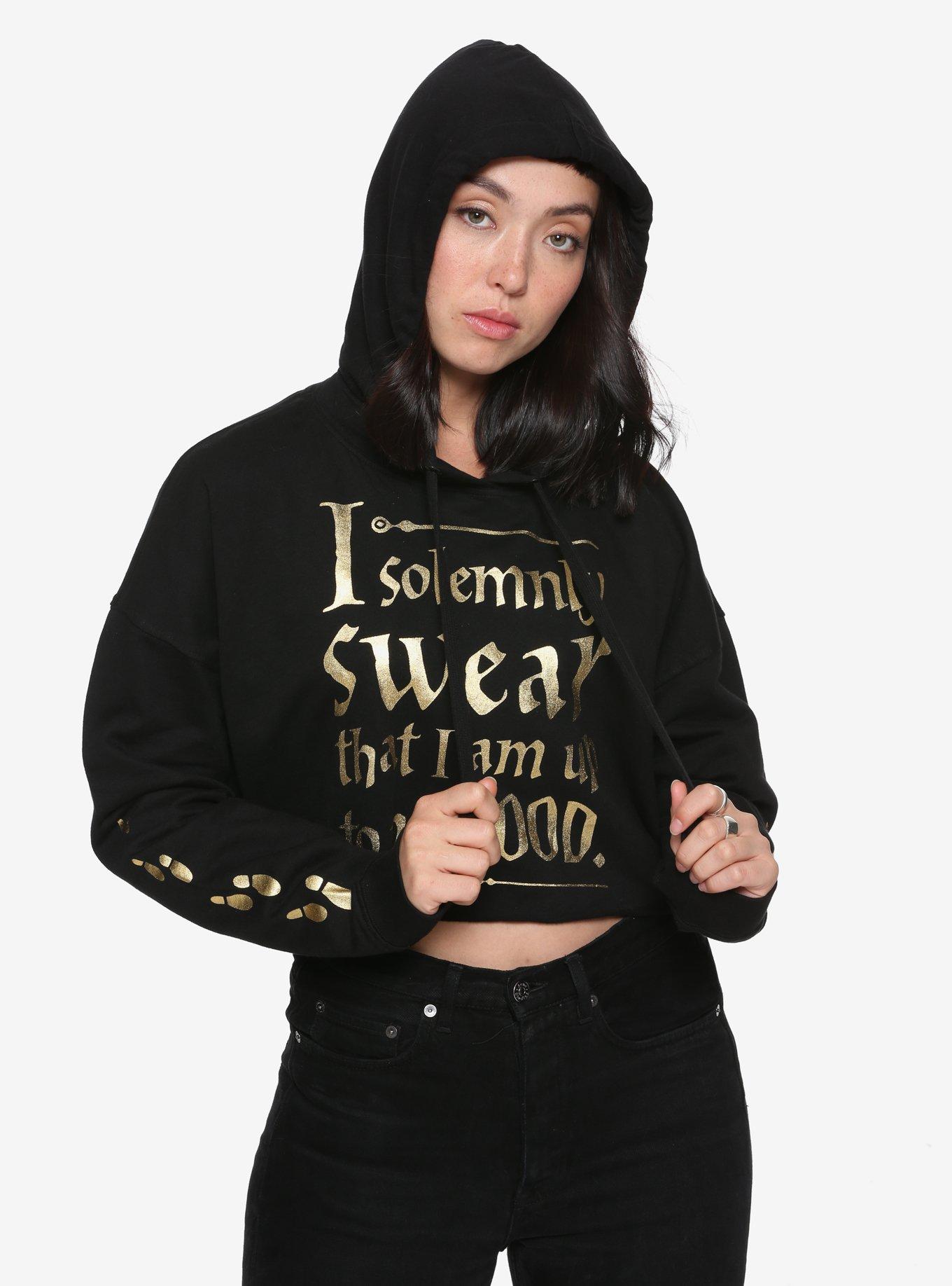 Harry potter shop cropped sweatshirt