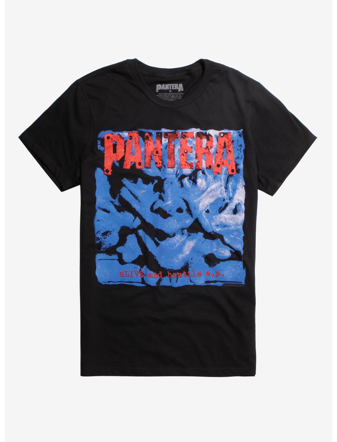 Pantera Alive And Hostile T-Shirt, BLACK, hi-res