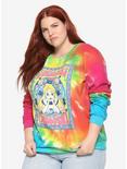 Disney Alice In Wonderland Curiouser & Curiouser Tie Dye Girls Sweatshirt Plus Size, TIE DYE, hi-res