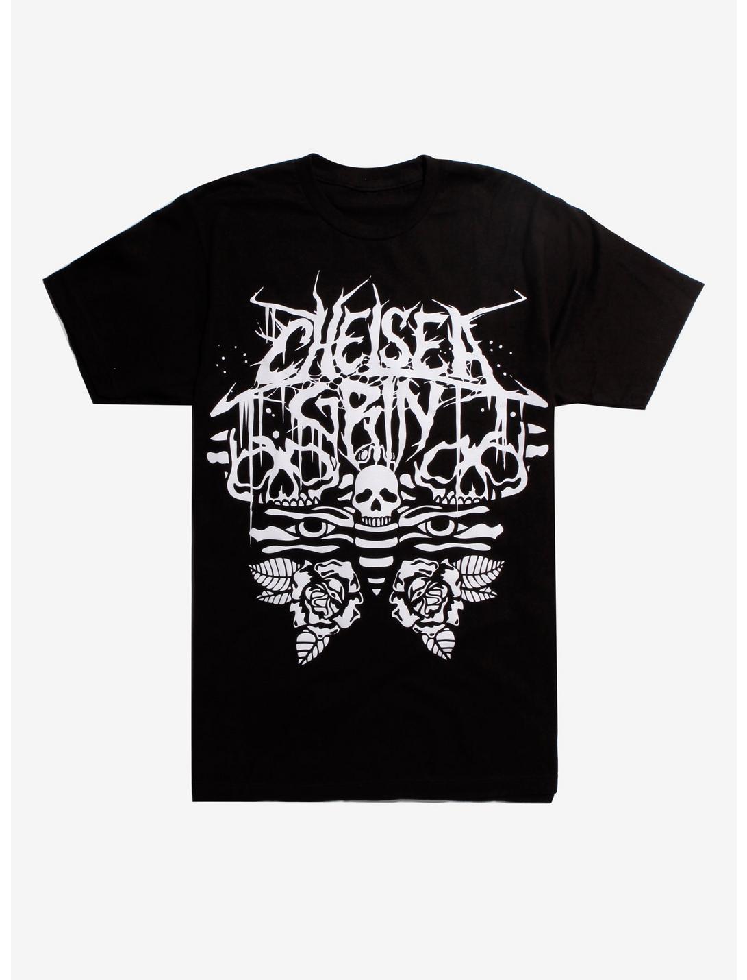 Chelsea Grin Death Moth T-Shirt, BLACK, hi-res