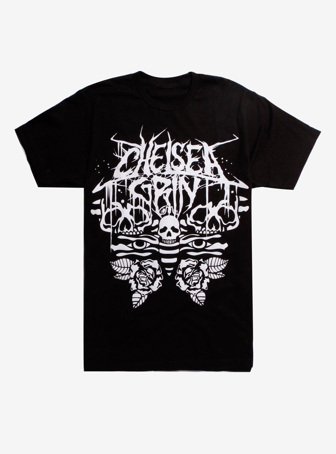 Chelsea Grin Death Moth T-Shirt, BLACK, hi-res