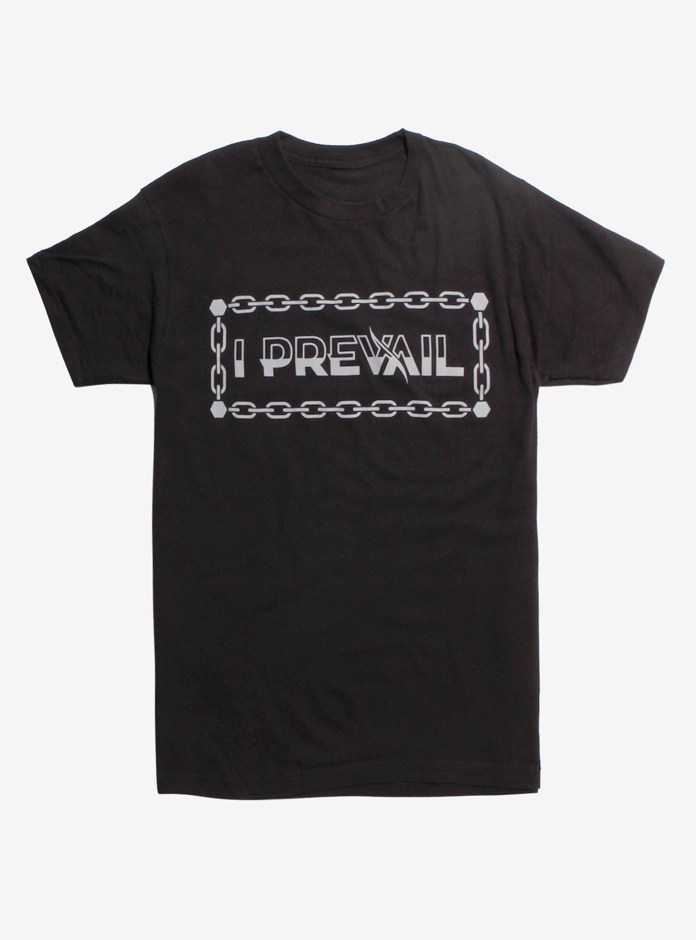 I Prevail Chain Logo T-Shirt, BLACK, hi-res