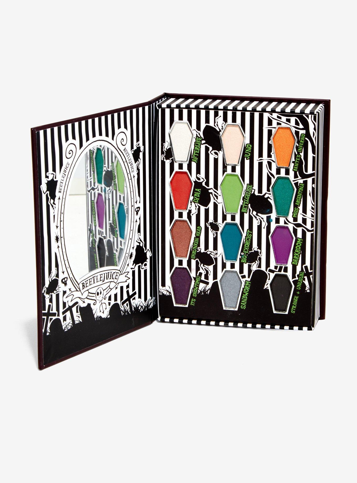 Beetlejuice Handbook For The Recently Deceased Eyeshadow Palette, , hi-res