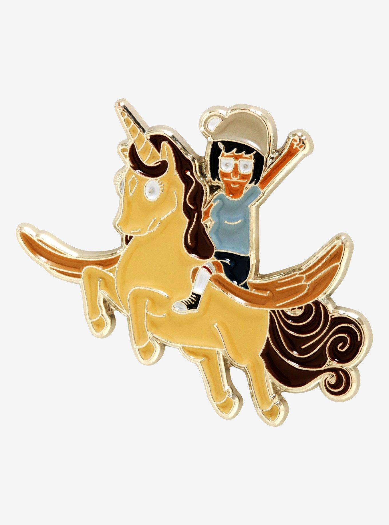 Bob's Burgers Tina Unicorn Enamel Pin, , hi-res