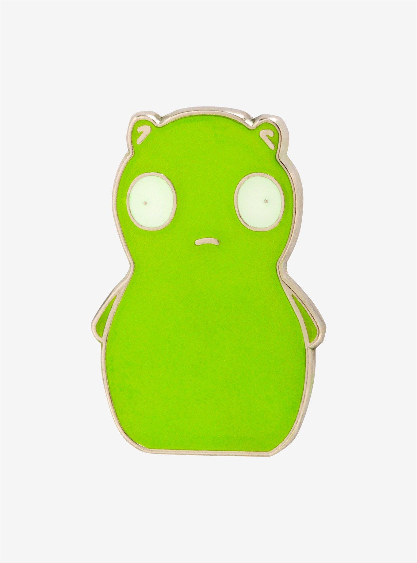 Bob's Burgers Kuchi Kopi Glow Enamel Pin, , hi-res