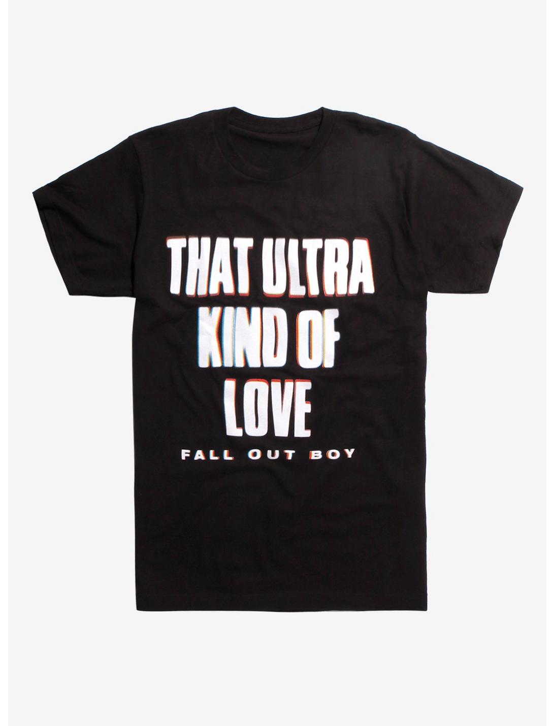 Fall Out Boy Ultra Love T-Shirt, BLACK, hi-res