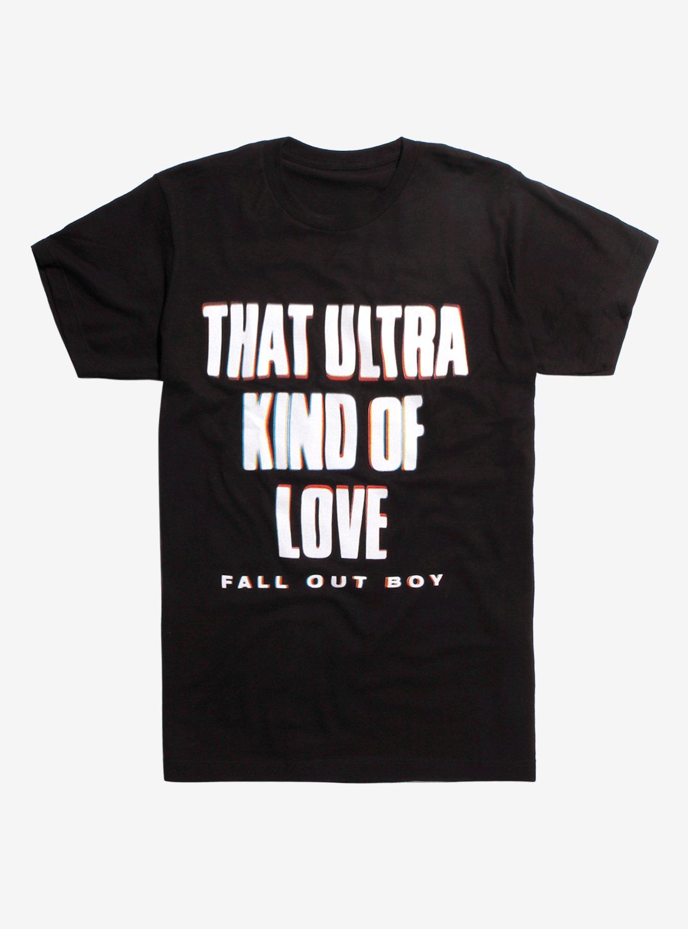 Fall Out Boy Ultra Love T-Shirt, BLACK, hi-res