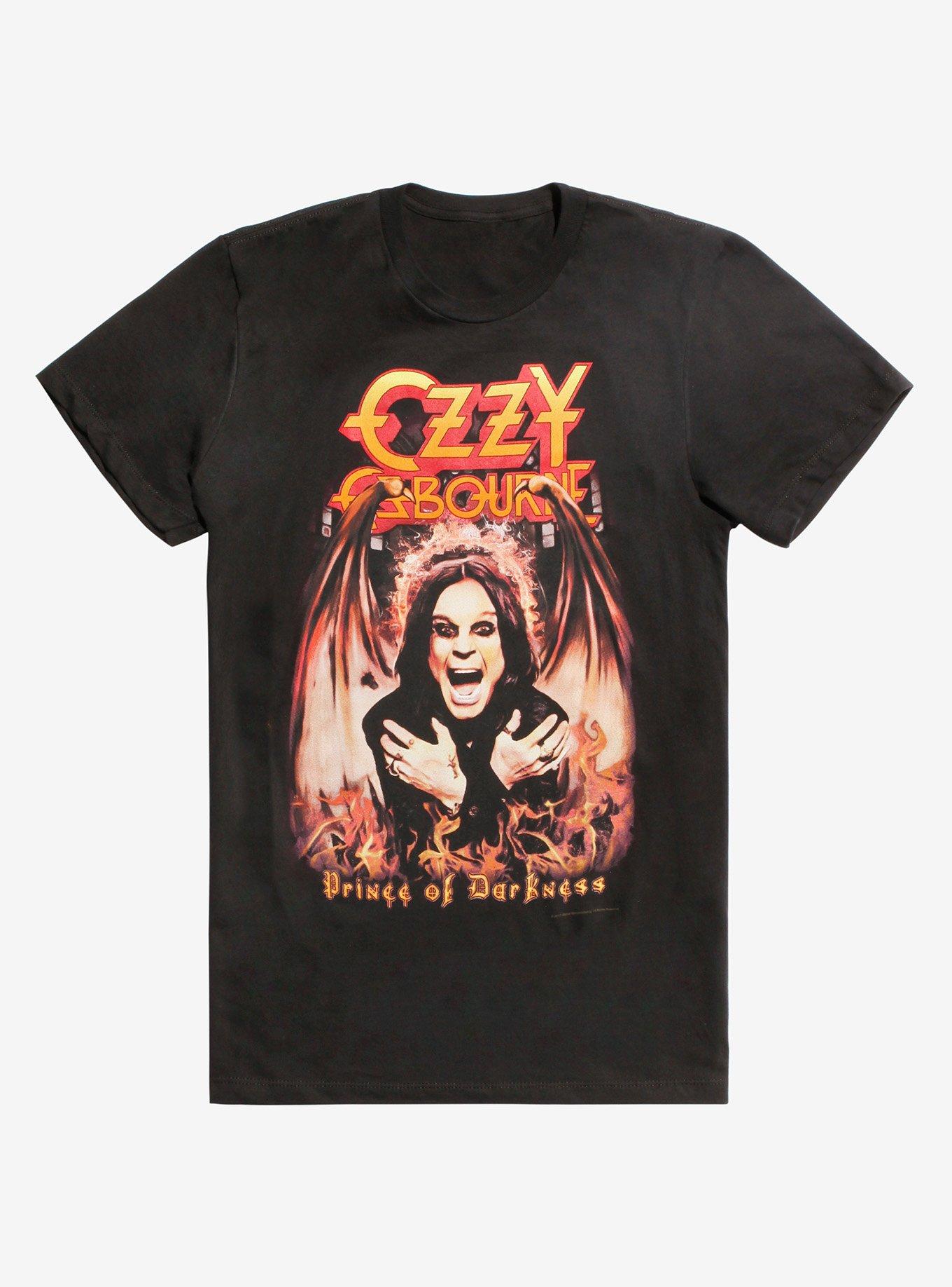 Ozzy Osbourne Prince Of Darkness T-Shirt, BLACK, hi-res