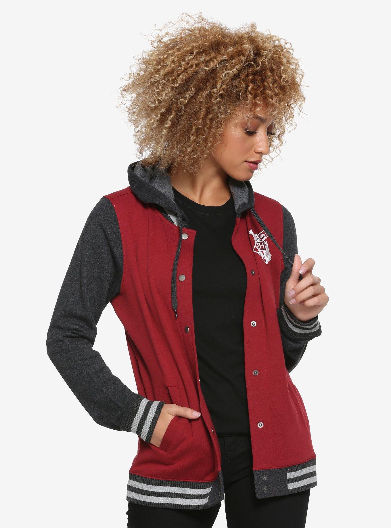 Women's Shrunken Varsity Jacket - Universal Thread™ Blue XL