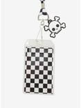 Black & White Checkered Lanyard, , hi-res