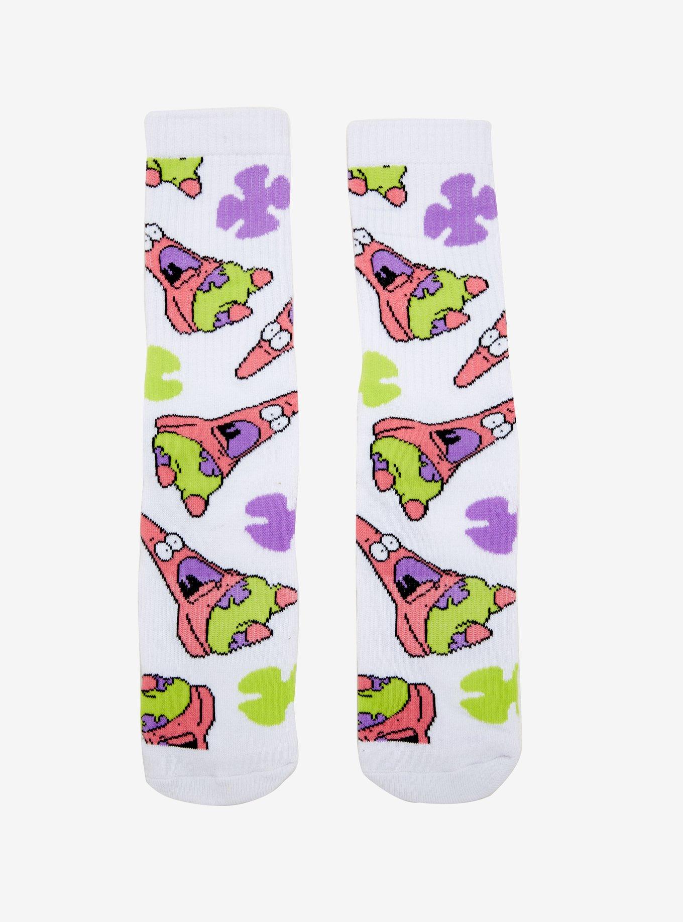 SpongeBob SquarePants Surprised Patrick Crew Socks, , hi-res