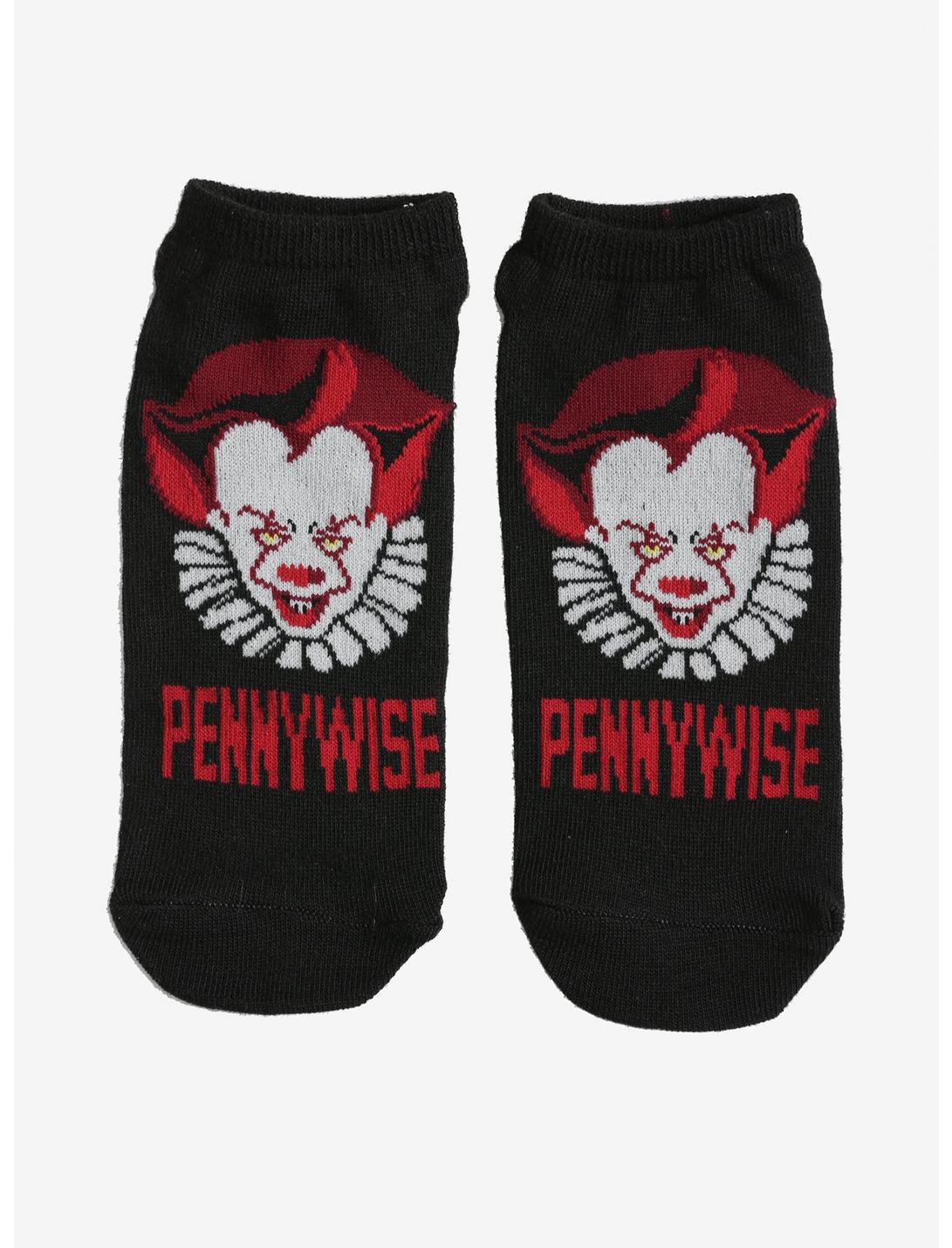 IT Pennywise™ Face No-Show Socks, , hi-res