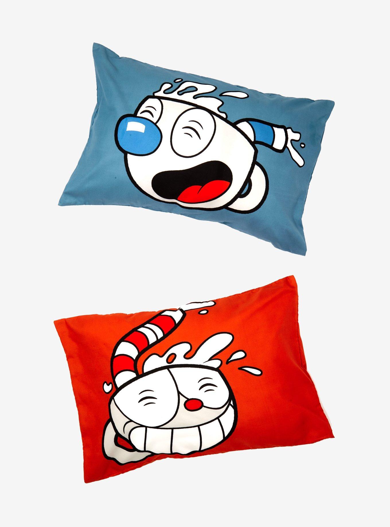 Cuphead Brothers Pillowcase Set, , hi-res