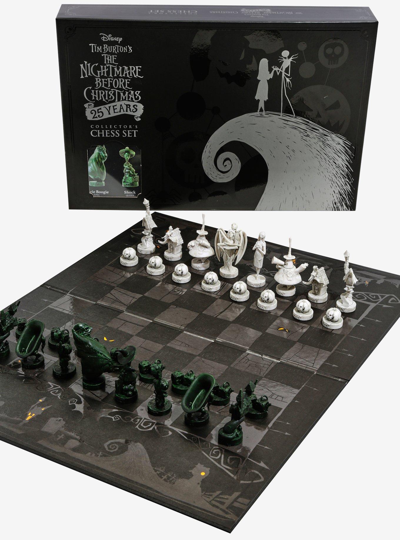 The Nightmare Before Christmas 25th Anniversary Chess Set, , hi-res